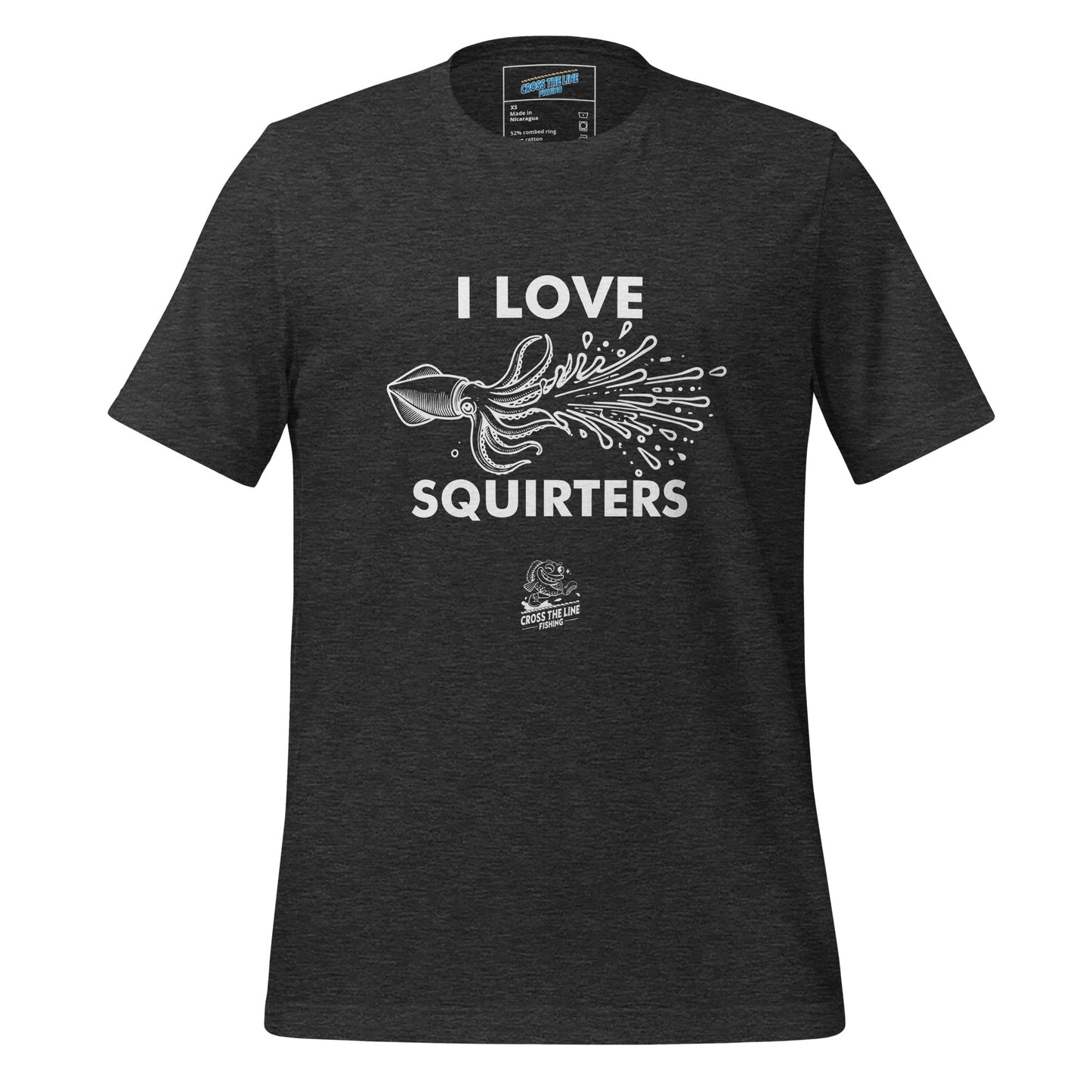 I Love Squirters! Dark Colors - Front print