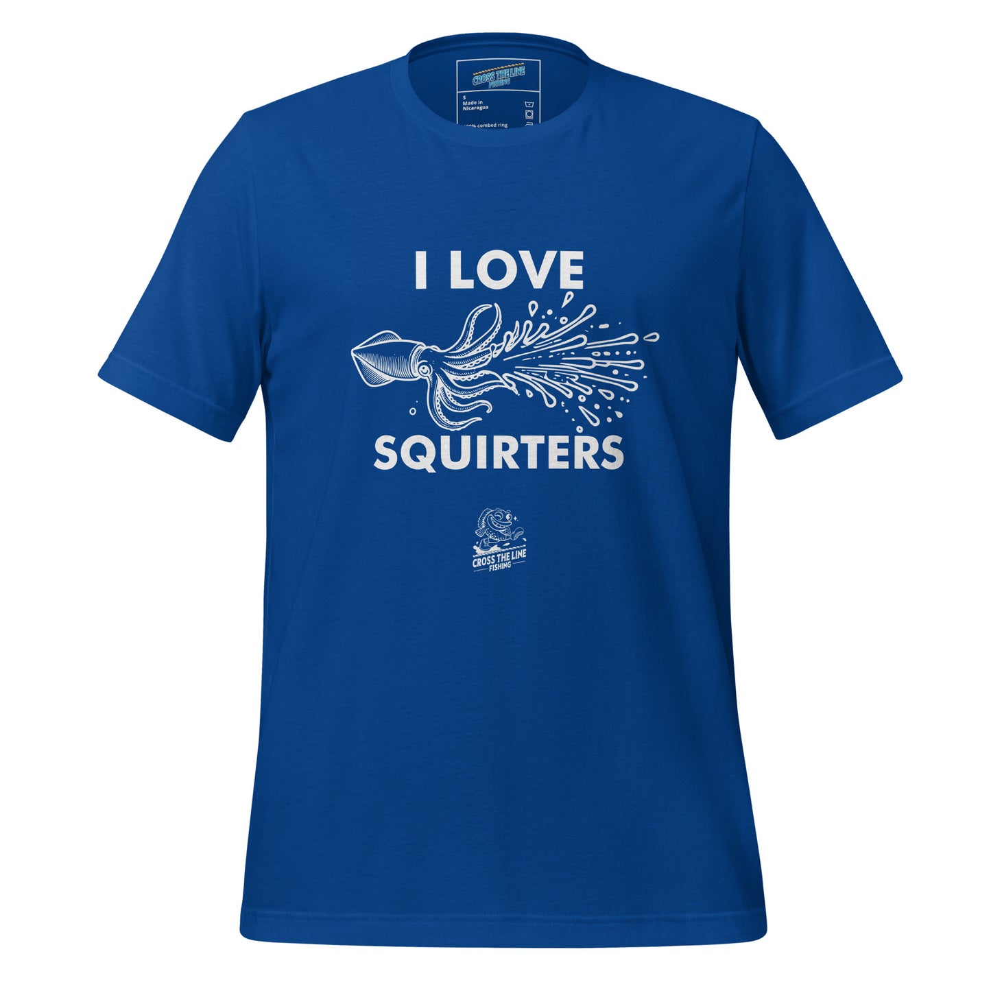 I Love Squirters! Dark Colors - Front print